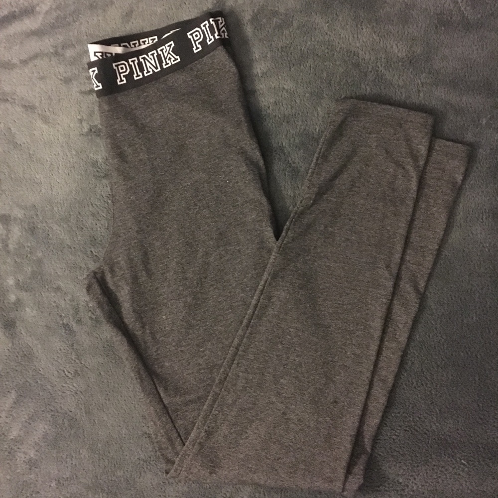 Size small Victoria Secret Pink gray leggings